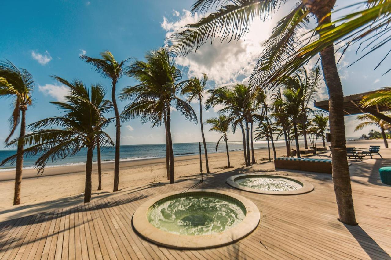 Carmel Cumbuco Resort Экстерьер фото The beach at the hotel