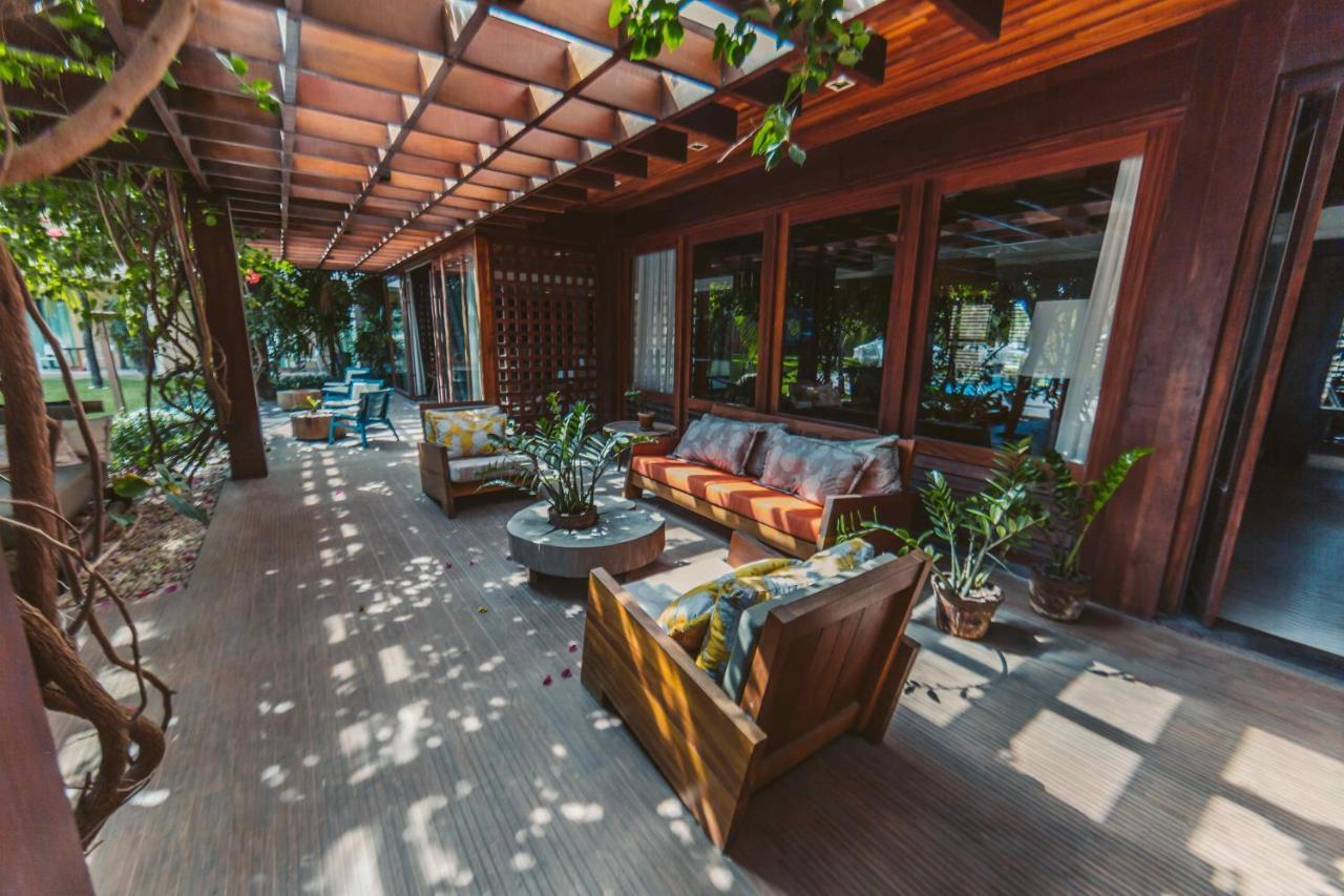 Carmel Cumbuco Resort Экстерьер фото The interior of the hotel