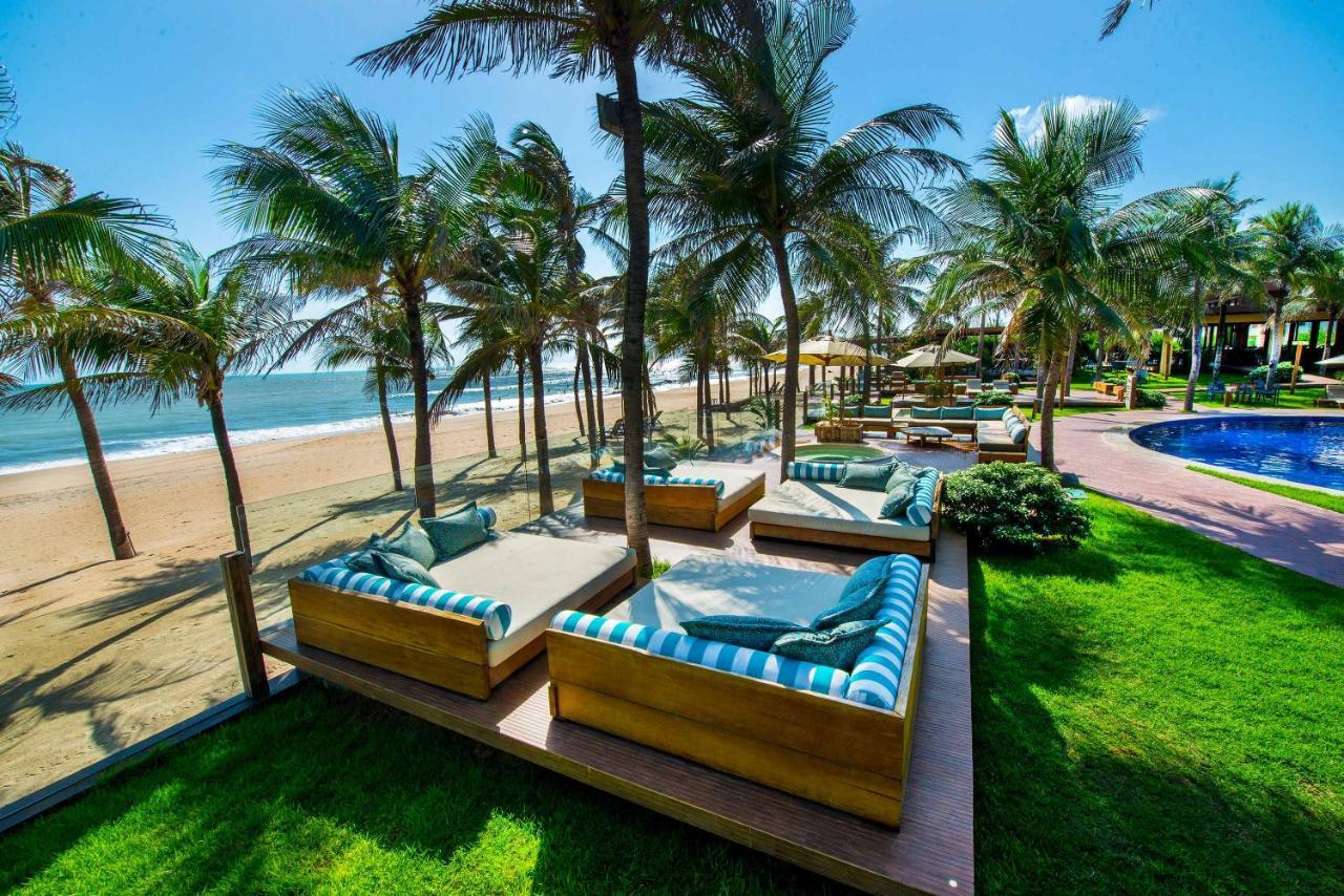 Carmel Cumbuco Resort Экстерьер фото The beach at the resort