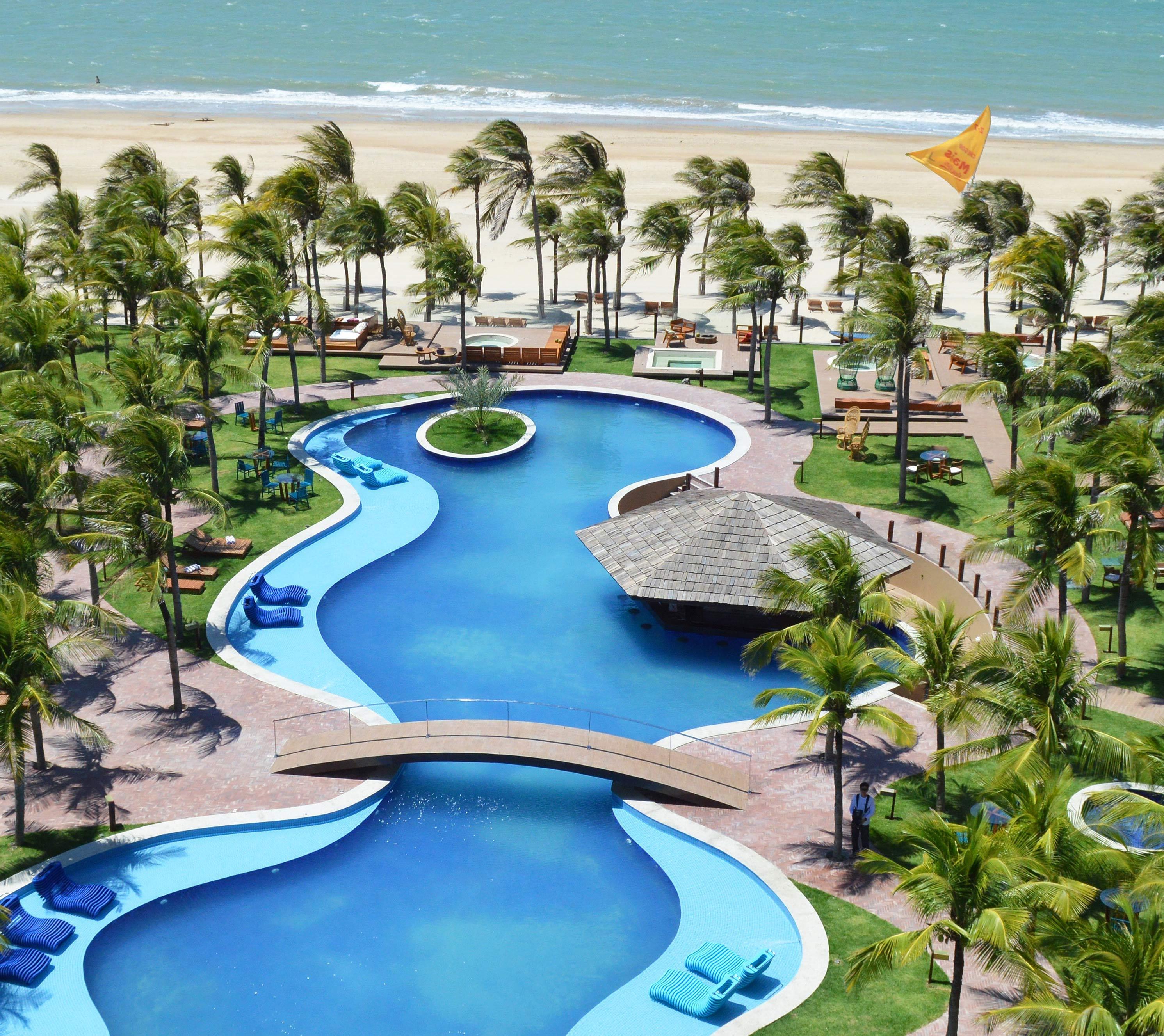 Carmel Cumbuco Resort Экстерьер фото The resort's pool